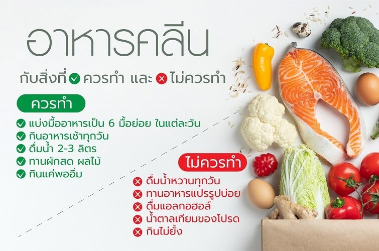 ลดน้ําหนัก กินอะไรดี